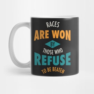 Crew Race Inspirational Phrase Mug